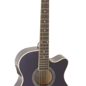 GUITARRA ACÚSTICA ADMIRA INDIANA MORADA BRILLO