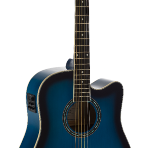 GUITARRA ACÚSTICA ADMIRA TENNESSEE AZUL SATINADA