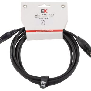 CABLE EK AUDIO USB/XLR 3 M