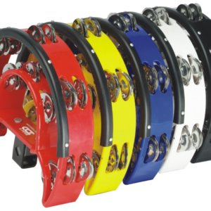 PANDERETA MEDIA LUNA PARA SOPORTE ROJA