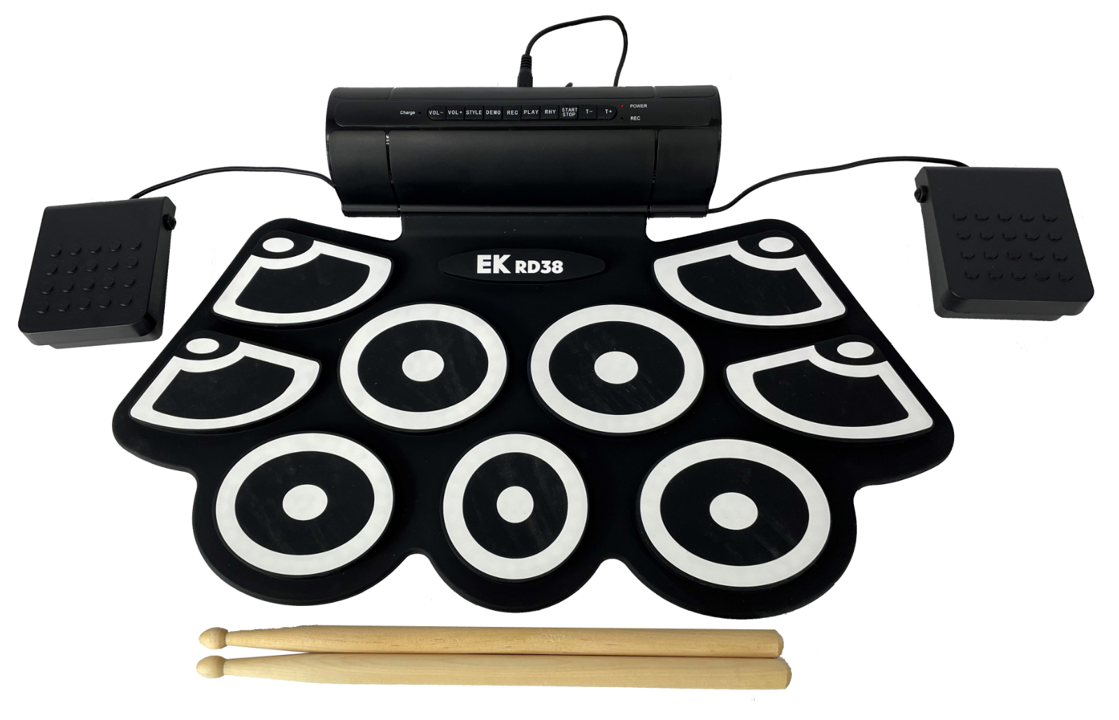 BATERÍA EK PORTABLE CON BATERÍA DE LÍTIO RECARGABLE EKRD38