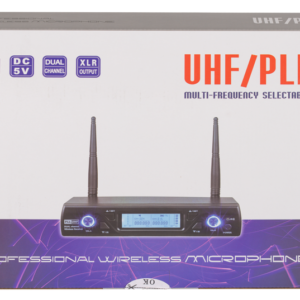 SISTEMA INALÁMBRICO DE DOS MICRÓFONOS EK CABEZA Y CABEZA EKWLCC