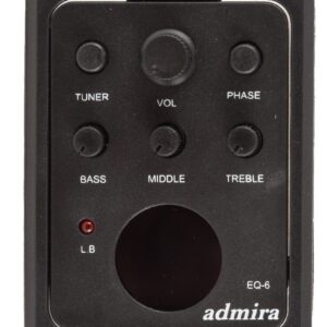 GUITARRA CLÁSICA ADMIRA LUNA SERIE ESTUDIO CUTAWAY ELECTRIFICADA EQ6