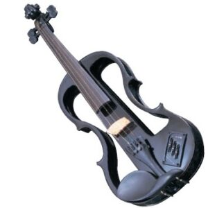 VIOLÍN ELECTRIFICADO CARLO GIORDANO EV202 4/4 NEGRO