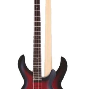 BAJO ELÉCTRICO ARIA IGB-STD ROJO METALIZADO