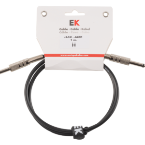 CABLE EK AUDIO JACK-JACK RECTOS PARA GUITARRA 1 M