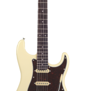 GUITARRA ELÉCTRICA PRODIPE SERIE ST83-RA STRATOCASTER BLANCO VINTAGE