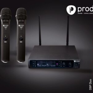 MICROFONO INALÁMBRICO PRODIPE M850 DUO