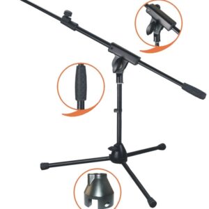 SOPORTE JIRAFA PROFESIONAL PARA MICRÓFONO EK CORTO MS010