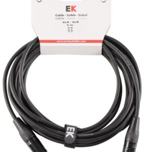 CABLE EK AUDIO NEUTRIK PARA MICRÓFONO XLR/XLR 6 M