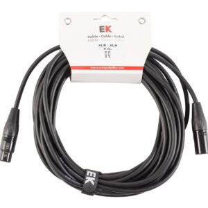 CABLE EK AUDIO NEUTRIK PARA MICRÓFONO XLR/XLR 9 M