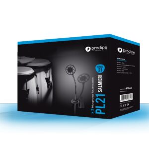 MICRÓFONOS PRODIPE PARA INSTRUMENTOS DE PERCUSIÓN PL21