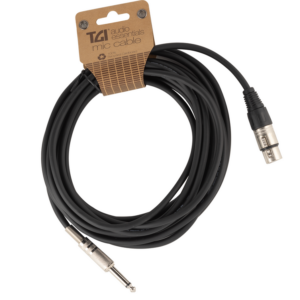 CABLE TGI PARA MICRÓFONO JACK-XLR HEMBRA 6M