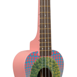 UKELELE SOPRANO SERIE UKADELIC GRAPHIC TOP JARDIN