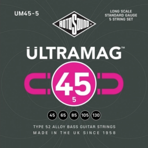 JUEGO DE CUERDAS ROTOSOUND ULTRAMAG PARA BAJO UM455