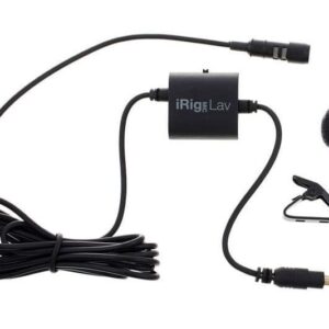Micrófono de Lavalier móvil para iOS/Android. Incluye 2 Un.iRig Mic Lav
