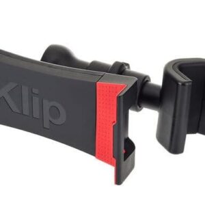 Soporte universal para iPads y tablets que se coloca en un pie de micrófono IKLIP