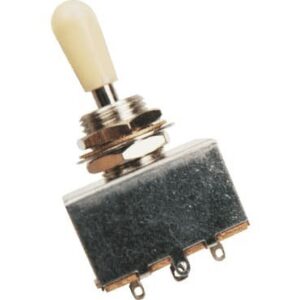 Switch de 3 posiciones para Les Paul - Botenera blanca