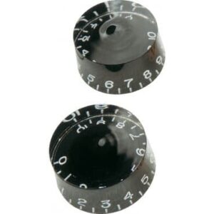 Set Botonera Gibson Style (2 unidades) - Negro