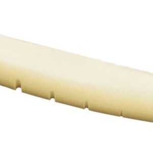 Cejuela de plástico para guitarra acústica. /1-3/4x ? 5/16"x9/32"- Efecto marfil
