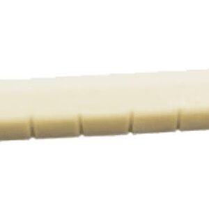 Cejuela de hueso para guitarra clásica. Color blanco. 2-14"x15/32"x1/4"