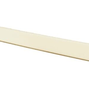 Selleta de plástico para puentes de guitarra clásica. 3-3/32" ? 9/16"x1/8"-Efecto hueso/ marfil