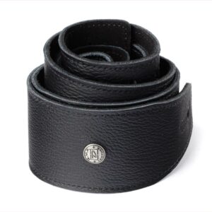 CORREA GUIT/BAJO PIÉL 2,5" - Triple Black
