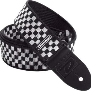 GUIT/ BAJO CLASSIC - BLANCA / NEGRA ( CUADROS)