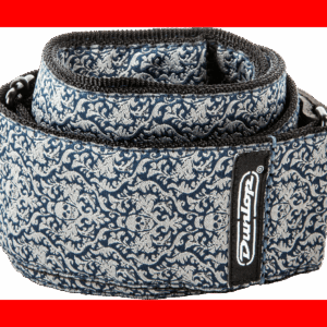 CORREA GUIT/ BAJO JACQUARD - Fleurs De Skull