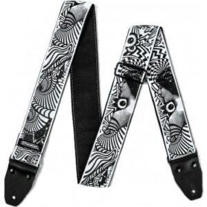 CORREA GUIT/ BAJO I LOVE DUST VORTEX - Black/White