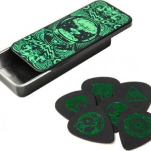 Caja de 6 púas I Love Dust Green