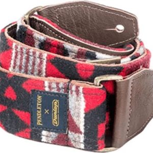 CORREA GUIT/ BAJO PENDLETON WOOL - La Paz Scarlet