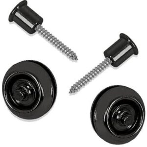 BOTÓN CORREA STRAPLOK® FLUSH MOUNT (PAR) - NEGRO