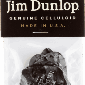 PACK 12 UD, GENUINE CELLULOID NEGRO- MEDIUM