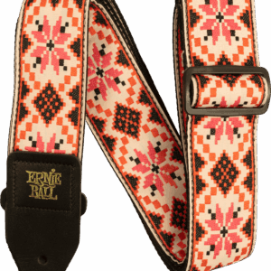 CORREA GUIT/ BAJO JACQUARD - CINNAMON NEEDLEPOINT
