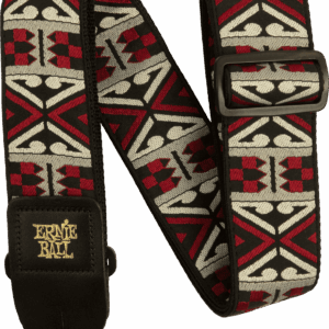 CORREA GUIT/ BAJO JACQUARD - PRIMAL RED