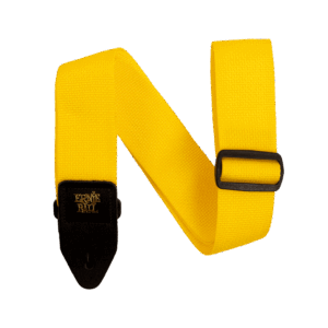 CORREA GUIT/ BAJO POLYPRO - AMARILLO & NEGRO