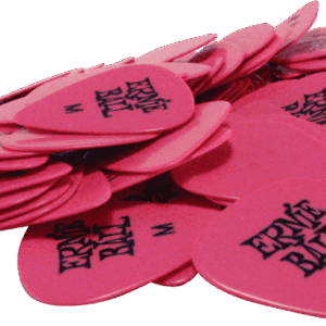 PACK 144 UD. PÚAS CELLULOID ROSA - MEDIUM (0,72 mm)