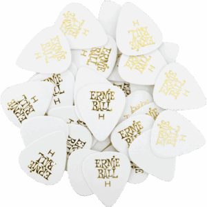 PACK 144 UD. PÚAS CELLULOID BLANCA - HEAVY (0,94 mm)