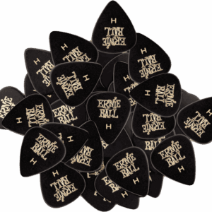 PACK 144 UD. PÚAS CELLULOID NEGRA - HEAVY (0,94 mm)