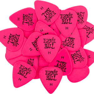 PACK 144 UD. PÚAS CELLULOID ROSA - HEAVY (0,94 mm)
