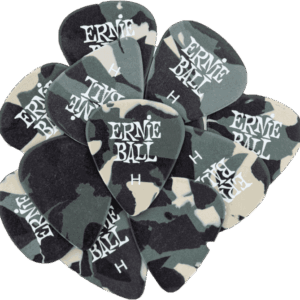 PACK 12 UD. PÚAS CELLULOID CAMUFLAGE - HEAVY (0.94 mm)