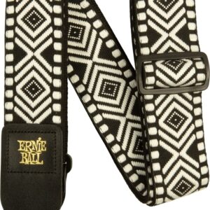 CORREA GUIT/ BAJO JACQUARD - WHITE SAVANNAH