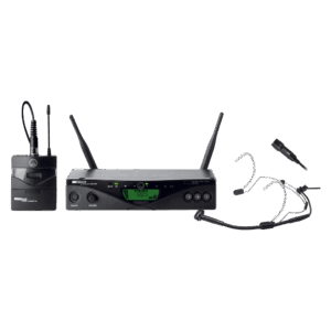 Sistema inalámbrico UHF Presenter Band 9 con petaca, micrófono lavalier y receptor