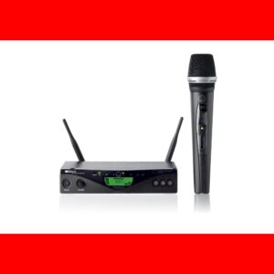 Sistema inalámbrico UHF Band 9 con micrófono C5 y receptor