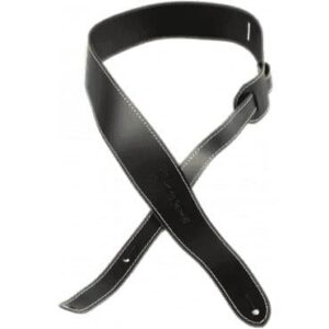 CORREA GUIT/BAJO CUERO SLIM - NEGRO