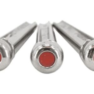 SET PIVOTES MARTIN DELUXE - LIQUIDMETAL® / CROMADO