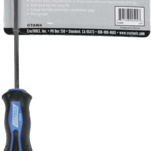 LLAVE ALLEN GROOVE TECH (TRUSSROD) - 4 MM CON MANGO