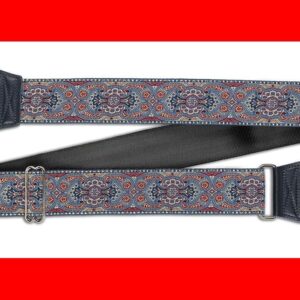 CORREA GUITARRA TELA - ARABESQUE INDIGO