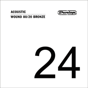 CUERDA ACÚSTICA DUNLOP 80/20 BRONZE .024